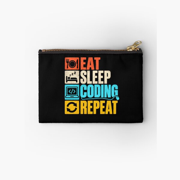 Item preview, Eat Sleep Coding Repeat Programmer Developer Computer Science designed and sold by JonesFlora2025.