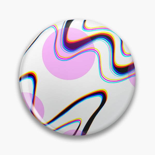 Item preview, Pink Polka Dots meet OpArt waves designed and sold by Roco47.