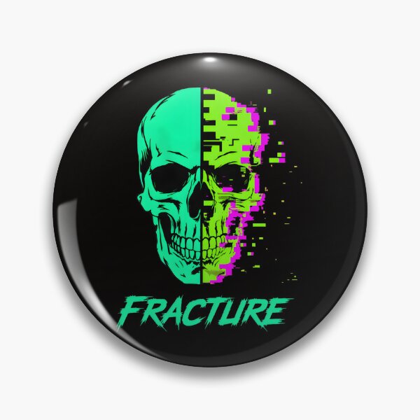 Item preview, Fracture Skull Glitch Digital  designed and sold by farris-emel-art.