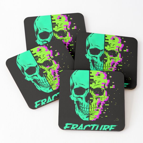 Item preview, Fracture Skull Glitch Digital  designed and sold by farris-emel-art.