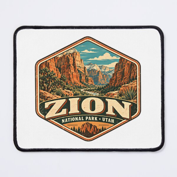 Item preview, Zion National Park Utah Travel Outdoors Hiking Souvenir designed and sold by Star3NowForMe.