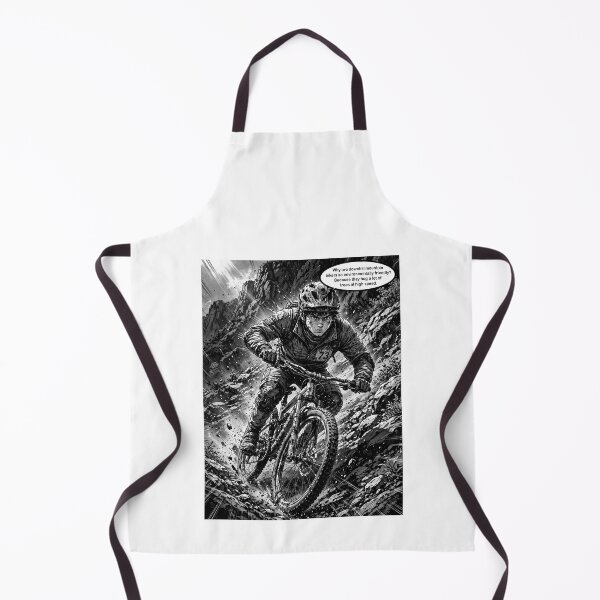 Item preview, Cool Downhill MTB design for guys; a great look for Downhill MTB enthusiasts. #9 designed and sold by UrbanTRIP.