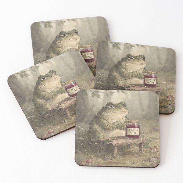 Item preview, Leave Me Alone Jam Toad designed and sold by PictorialWhimsy.