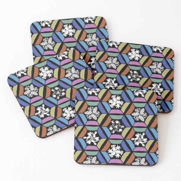 Item preview, Botanical Books Hexagons designed and sold by Digitalmyth's Designs.