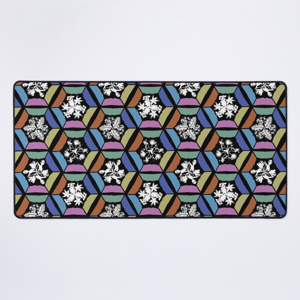 Item preview, Botanical Books Hexagons designed and sold by Digitalmyth's Designs.