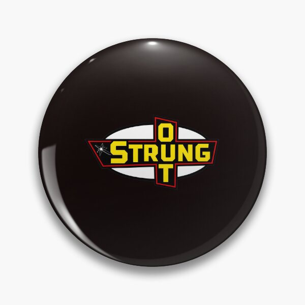 Item preview, OUTSTRUNG Retro Oval Geometric Logo  designed and sold by elias-harj-nook.