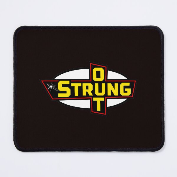 Item preview, OUTSTRUNG Retro Oval Geometric Logo designed and sold by elias-harj-nook.