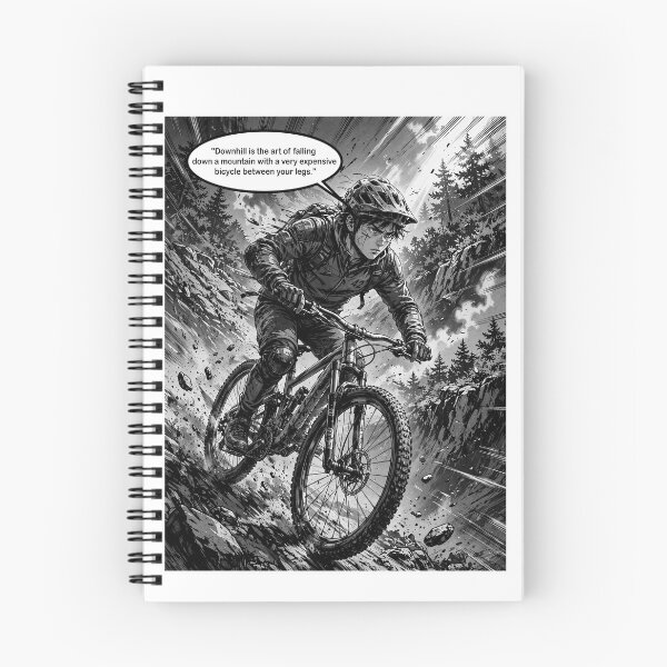 Item preview, Cool Downhill MTB design for guys; a great look for Downhill MTB enthusiasts. #11 designed and sold by UrbanTRIP.