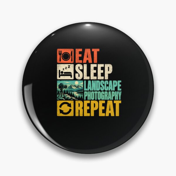Item preview, Eat Sleep Landscape Photography Repeat Landscape Photographer Hobby designed and sold by HumansStuck12.
