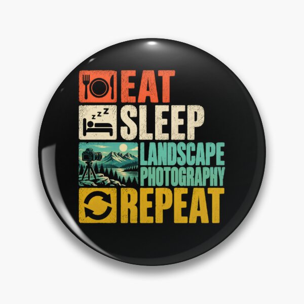 Item preview, Eat Sleep Landscape Photography Repeat Landscape Photographer Hobby designed and sold by JonesFlora2025.