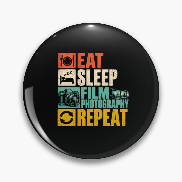 Item preview, Eat Sleep Film Photography Repeat Photographer Hobbyist Enthusiast designed and sold by RetroMini2026.