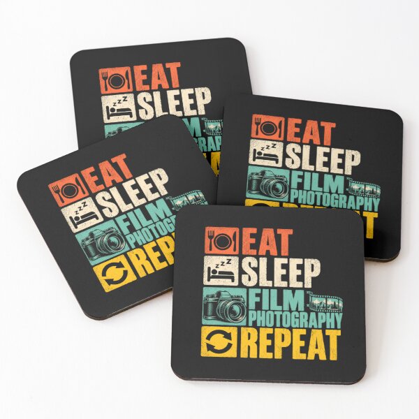 Item preview, Eat Sleep Film Photography Repeat Photographer Hobbyist Enthusiast designed and sold by RetroMini2026.