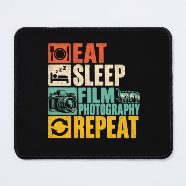 Item preview, Eat Sleep Film Photography Repeat Photographer Hobbyist Enthusiast designed and sold by RetroMini2026.