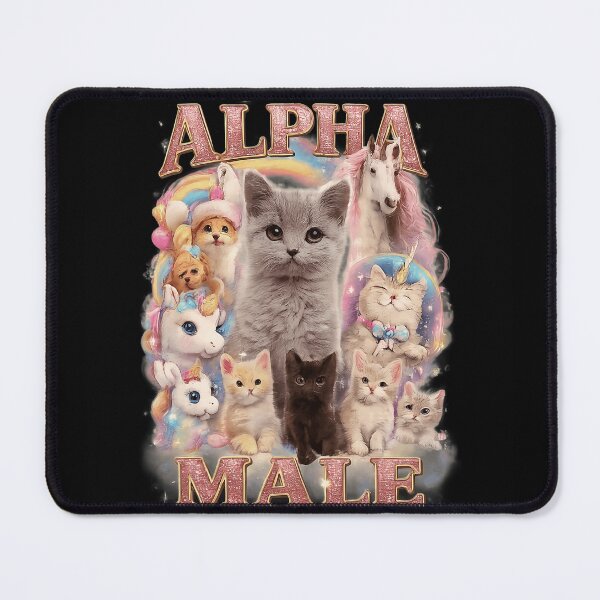 Item preview, Alpha Male Funny Irony For Men designed and sold by ZadehsiGG.