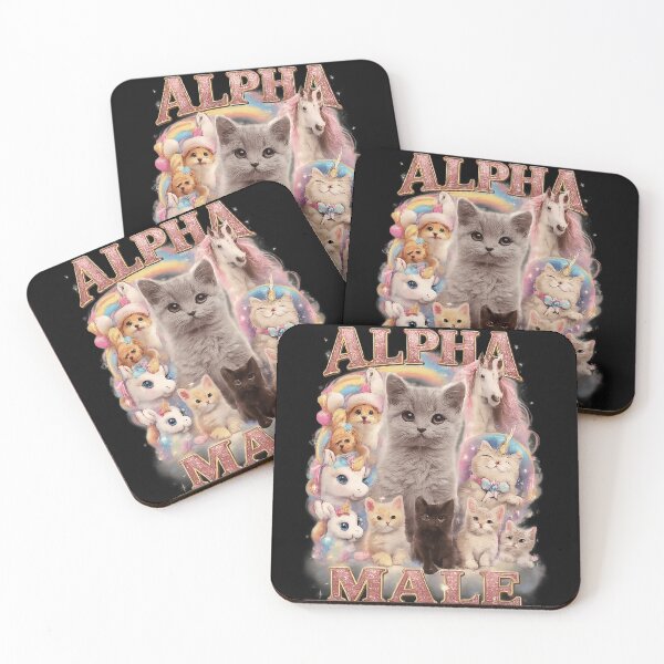 Item preview, Alpha Male Funny Irony For Men designed and sold by ZadehsiGG.