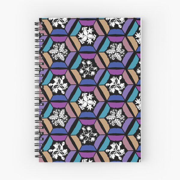 Item preview, Jewel Tones Botanical Books Hexagons designed and sold by Digitalmyth's Designs.