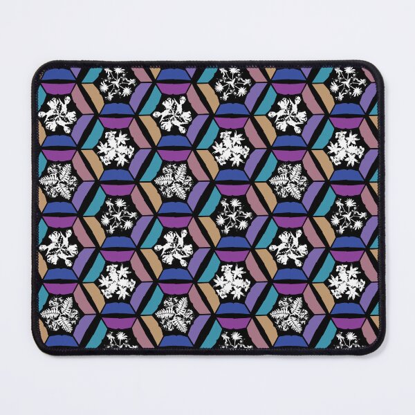 Item preview, Jewel Tones Botanical Books Hexagons designed and sold by Digitalmyth's Designs.