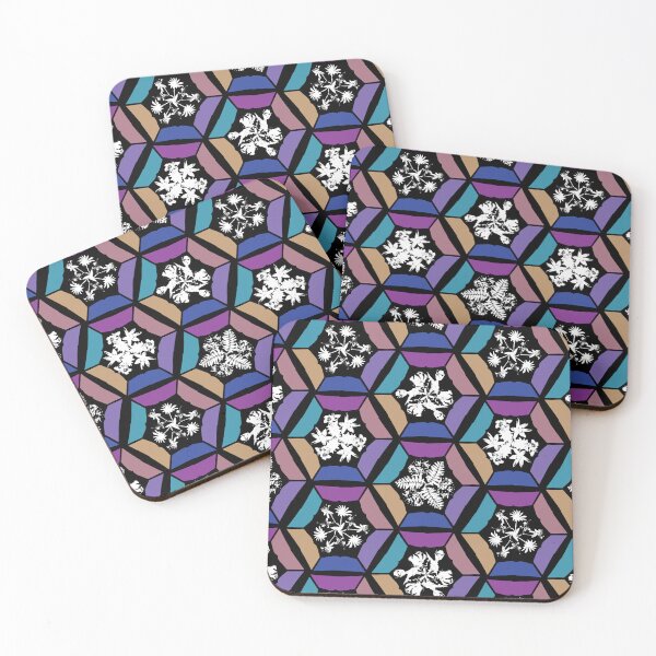 Item preview, Jewel Tones Botanical Books Hexagons designed and sold by Digitalmyth's Designs.