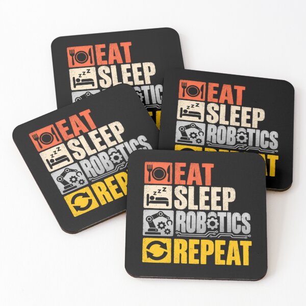 Item preview, Eat Sleep Robotics Repeat Robotics Engineer Student Enthusiast designed and sold by JonesFlora2025.