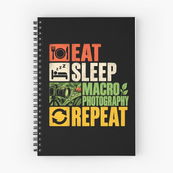 Item preview, Eat Sleep Macro Photography Repeat Macro Photographer Photography Hobbyist designed and sold by RetroMini2026.