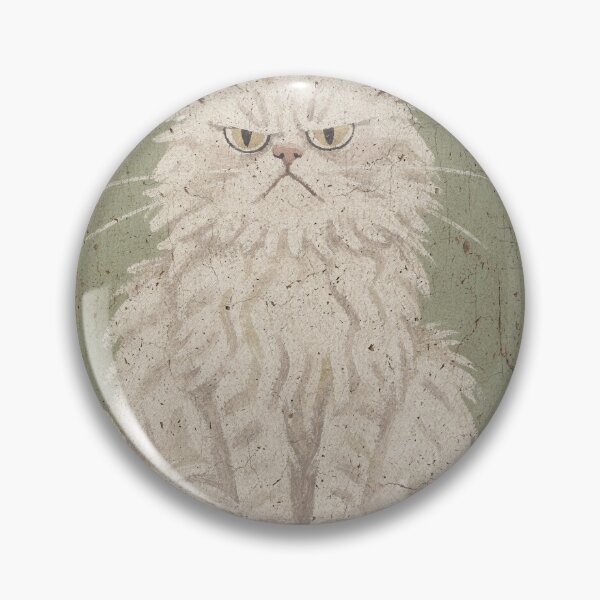 Item preview, Deeply Unimpressed White Cat designed and sold by PictorialWhimsy.