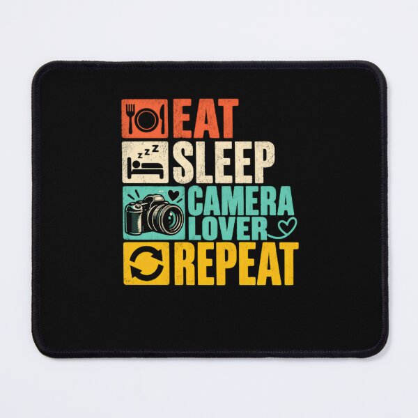 Item preview, Eat Sleep Camera Lover Repeat Photographer Photography Hobby designed and sold by HumansStuck12.