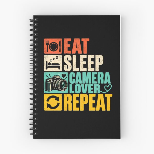 Item preview, Eat Sleep Camera Lover Repeat Photographer Photography Hobby designed and sold by JonesFlora2025.