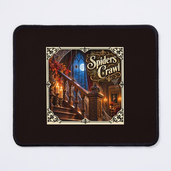 Item preview, Spiders Crawl — Victorian Gothic Halloween designed and sold by Novel Works Studio.
