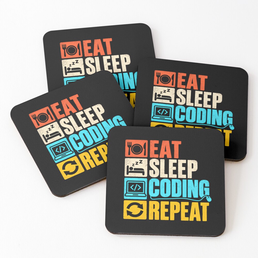 Item preview, Coasters (Set of 4) designed and sold by RetroMini2026.