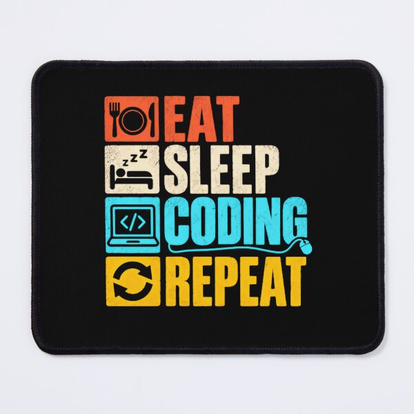 Item preview, Eat Sleep Coding Repeat Programmer Developer Computer Science designed and sold by RetroMini2026.