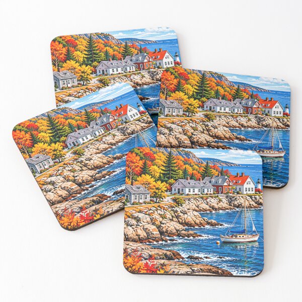 Item preview, Cape Ann, Massachusetts - Fall Foliage designed and sold by clarkfraser.