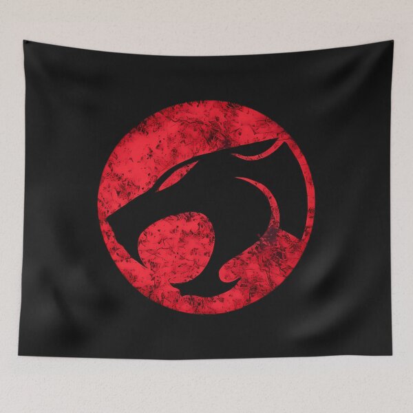 Item preview, Retro Thunder Cat Inspired Feline Emblem designed and sold by LindaFantauzzi6.