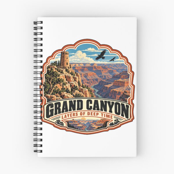 Item preview, Grand Canyon Layers Of Deep Time National Park Travel Hiking Souvenir designed and sold by Star3NowForMe.