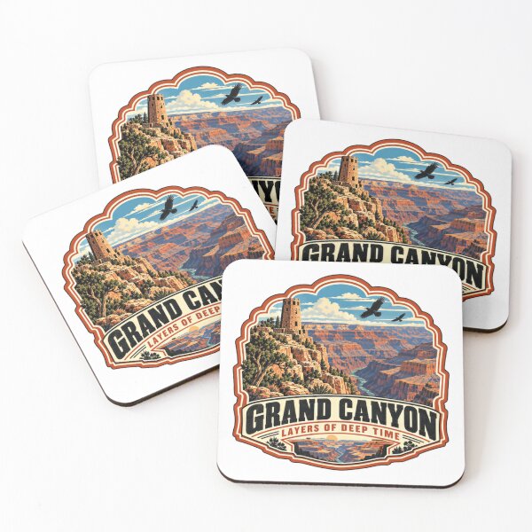 Item preview, Grand Canyon Layers Of Deep Time National Park Travel Hiking Souvenir designed and sold by Star3NowForMe.