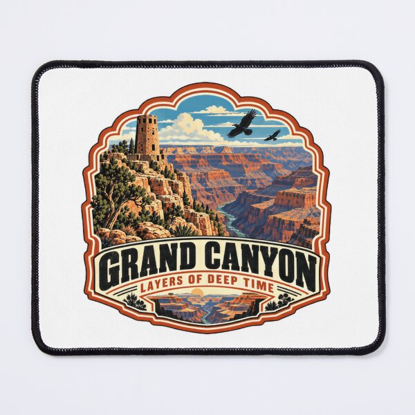 Item preview, Grand Canyon Layers Of Deep Time National Park Travel Hiking Souvenir designed and sold by Star3NowForMe.