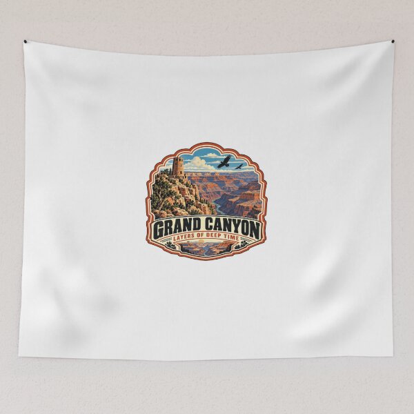 Item preview, Grand Canyon Layers Of Deep Time National Park Travel Hiking Souvenir designed and sold by Star3NowForMe.