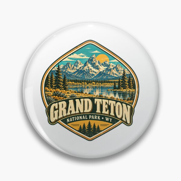 Item preview, Grand Teton National Park Wyoming Outdoor Travel Explorer Adventure designed and sold by Star3NowForMe.