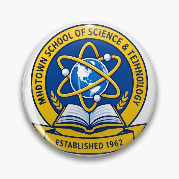 Item preview, Midtown School of Science and Technology Logo Design Artwork designed and sold by sariballi132.