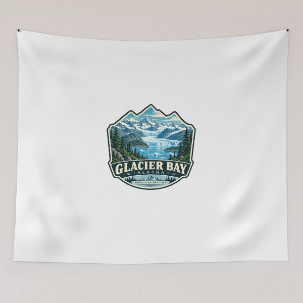 Item preview, Glacier Bay Alaska Mountains Meet Sea National Park Travel Adventure designed and sold by Star3NowForMe.