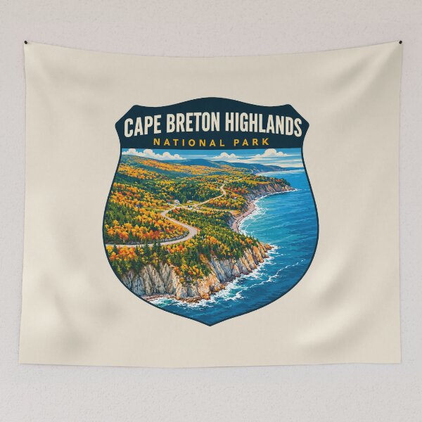 Item preview, Cape Breton Highlands National Park | Nova Scotia Canada Coastal Adventure Design designed and sold by Gideon Emmerich.