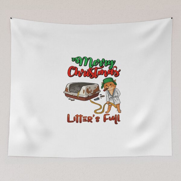 Item preview, Litter's Full Merry Christmas designed and sold by HSMGallery.