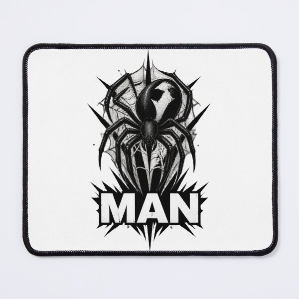 Item preview, Illustration of a Man with a Spider on Shoulder Artistic Design designed and sold by sariballi132.
