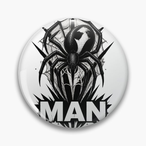 Item preview, Illustration of a Man with a Spider on Shoulder Artistic Design designed and sold by sariballi132.