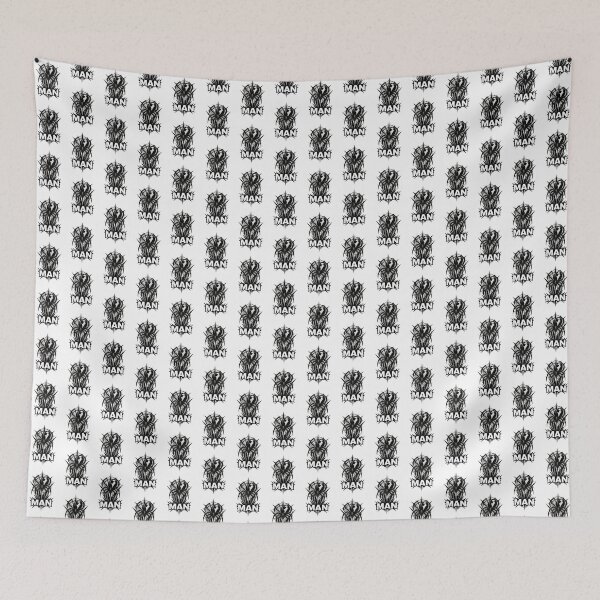 Item preview, Illustration of a Man with a Spider on Shoulder Artistic Design designed and sold by sariballi132.