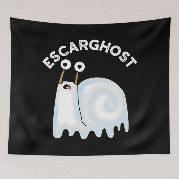 Item preview,  Escarghost Funny French Ghost Snail Puns designed and sold by LindaFantauzzi6.
