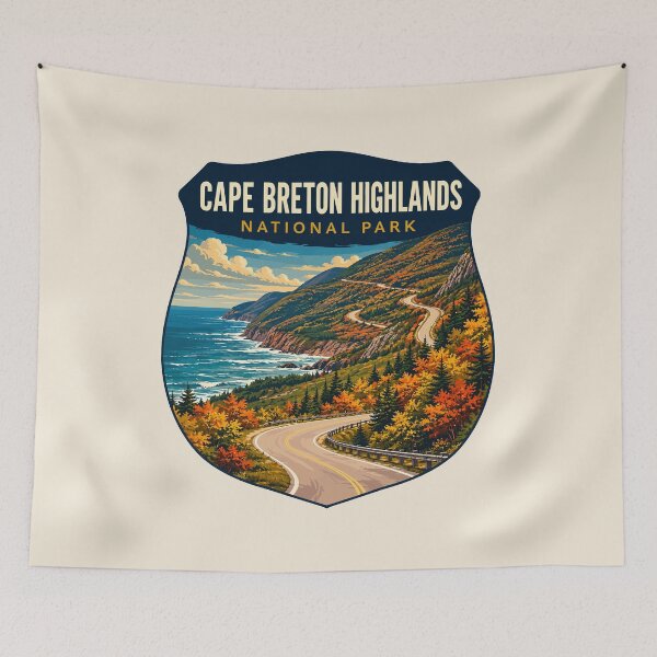 Item preview, Cape Breton Highlands National Park | Nova Scotia Canada Coastal Adventure Design designed and sold by Gideon Emmerich.