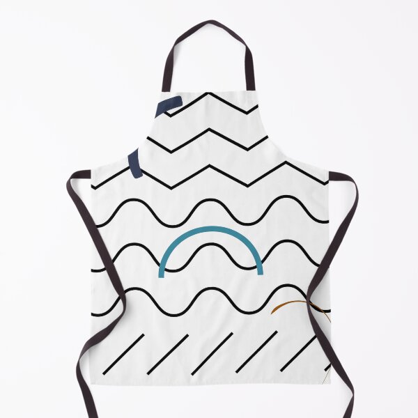Item preview, Zigzag & Waves – Minimalist Abstract Line Art designed and sold by Khadique.
