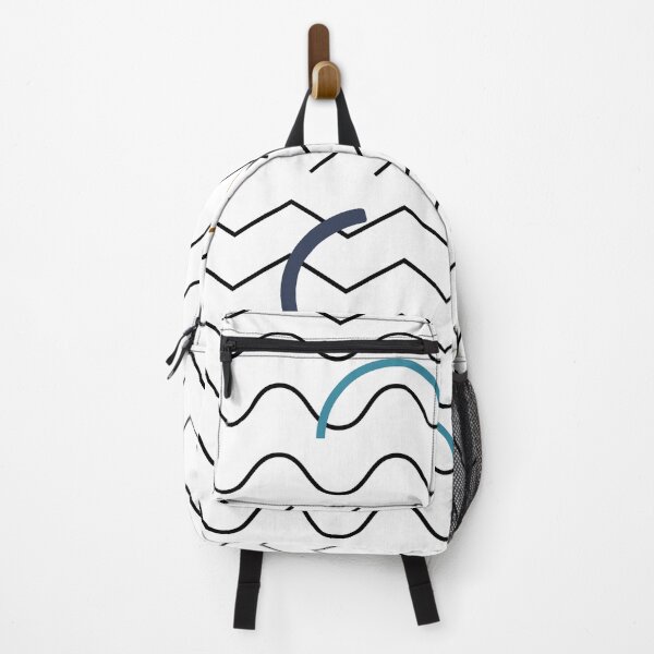 Item preview, Zigzag & Waves – Minimalist Abstract Line Art designed and sold by Khadique.
