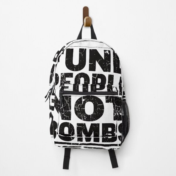 Item preview, Fund People Not Bombs - Retro Vintage Typography #3 designed and sold by EunsooLee.