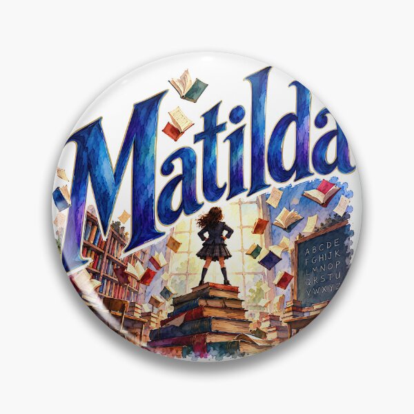 Item preview, Matilda the Musical designed and sold by Lyric Vault - Rock on.